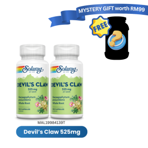 [TP] SOLARAY DEVIL'S CLAW TWINPACK-MAL19984139T (Free Supplement Gift)